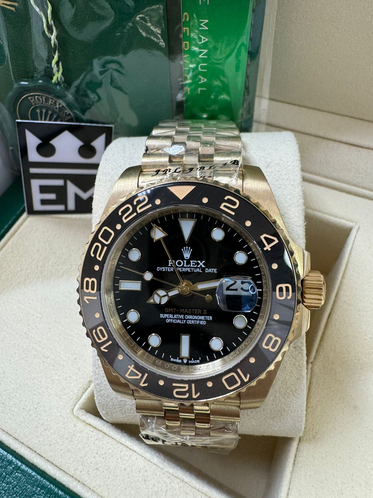 Rolex GMT-Master II Jubilee / Gold